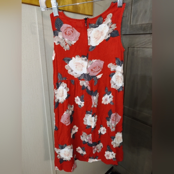 ***Girls Pat Pat Floral Summer Dress - Picture 2 of 6